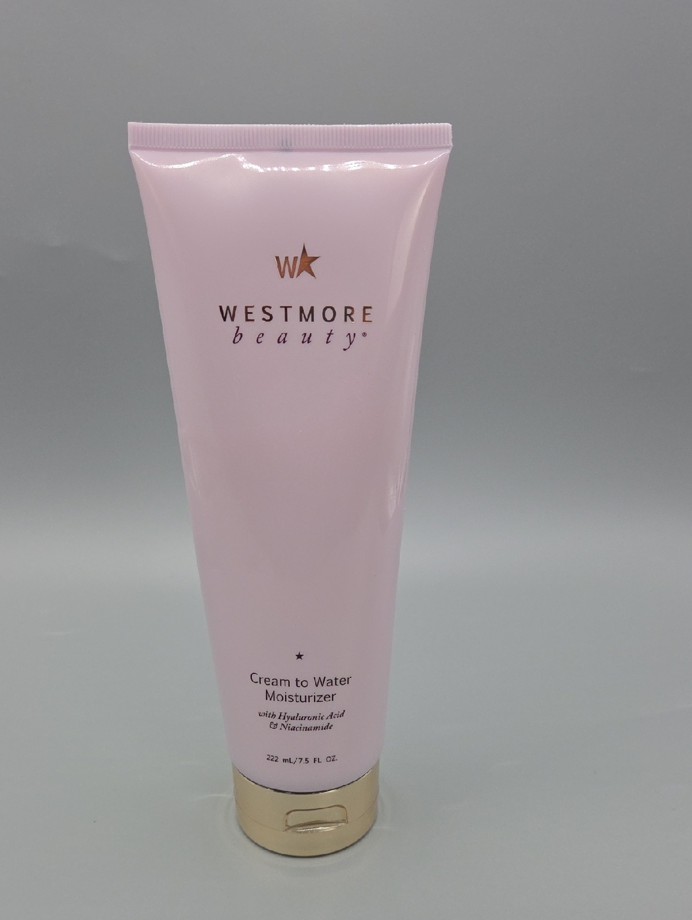 Westmore Beauty Cream to Water Moisturizer 7.5 oz Hyaluronic Niacinamide NEW